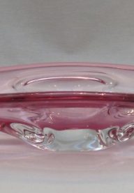 Murano pink centrepiece