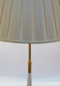 White standard lamp detail 3